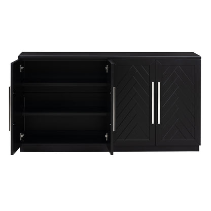 Larson Sideboard Buffet - Black