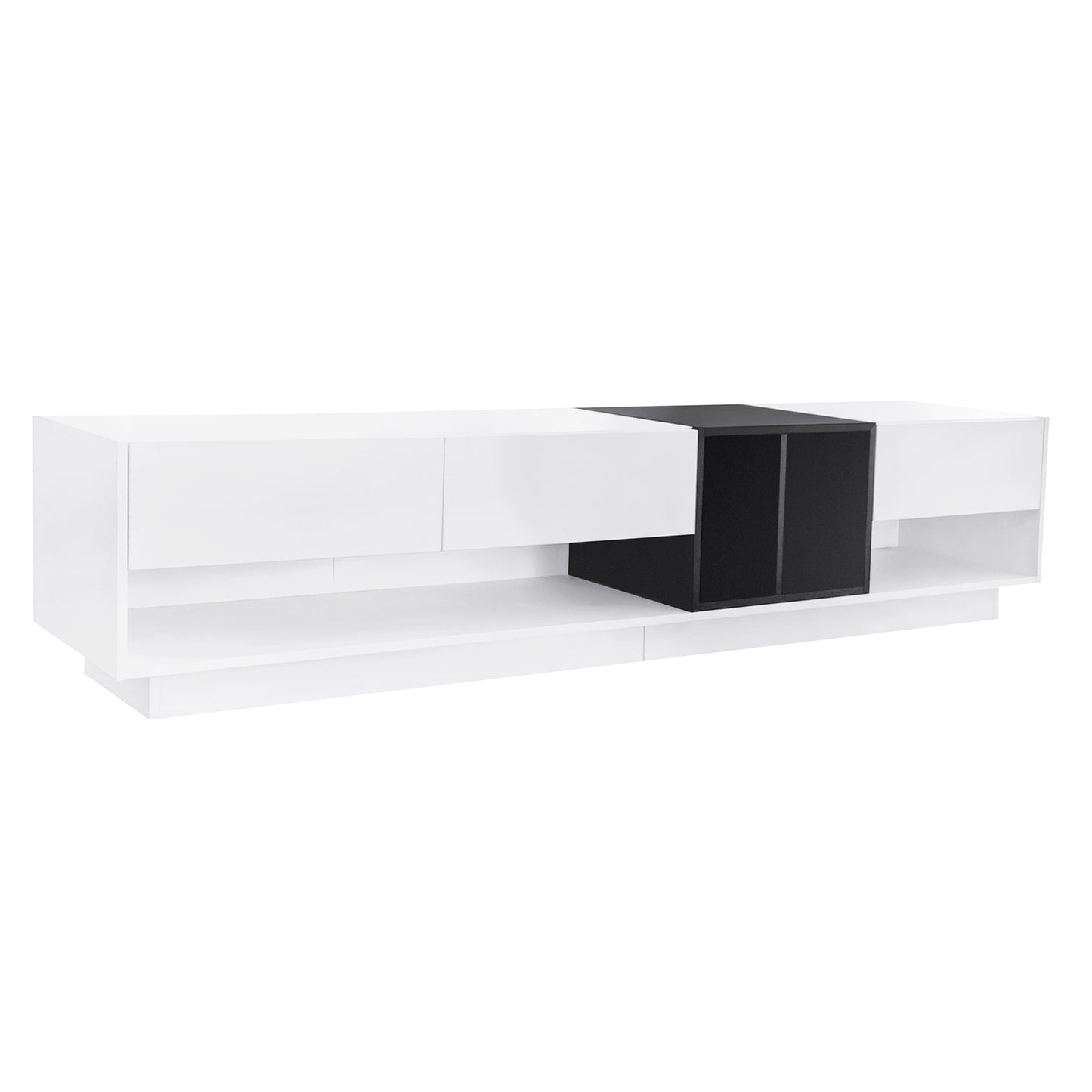 Moka Sleek TV Stand - White