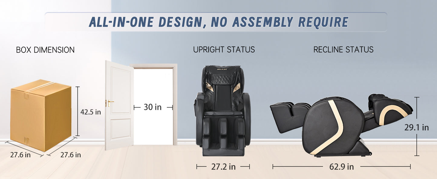 Vo Massage Recliner with Zero Gravity Full Body Air Pressure