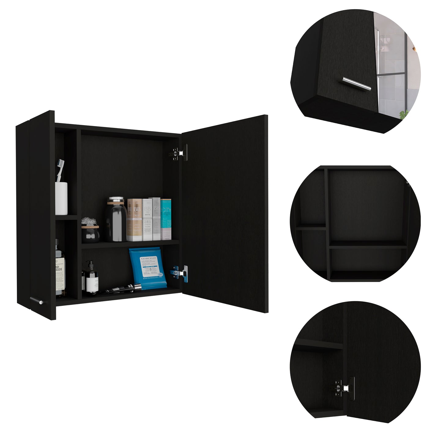 Sines Medicine Cabinet -Black