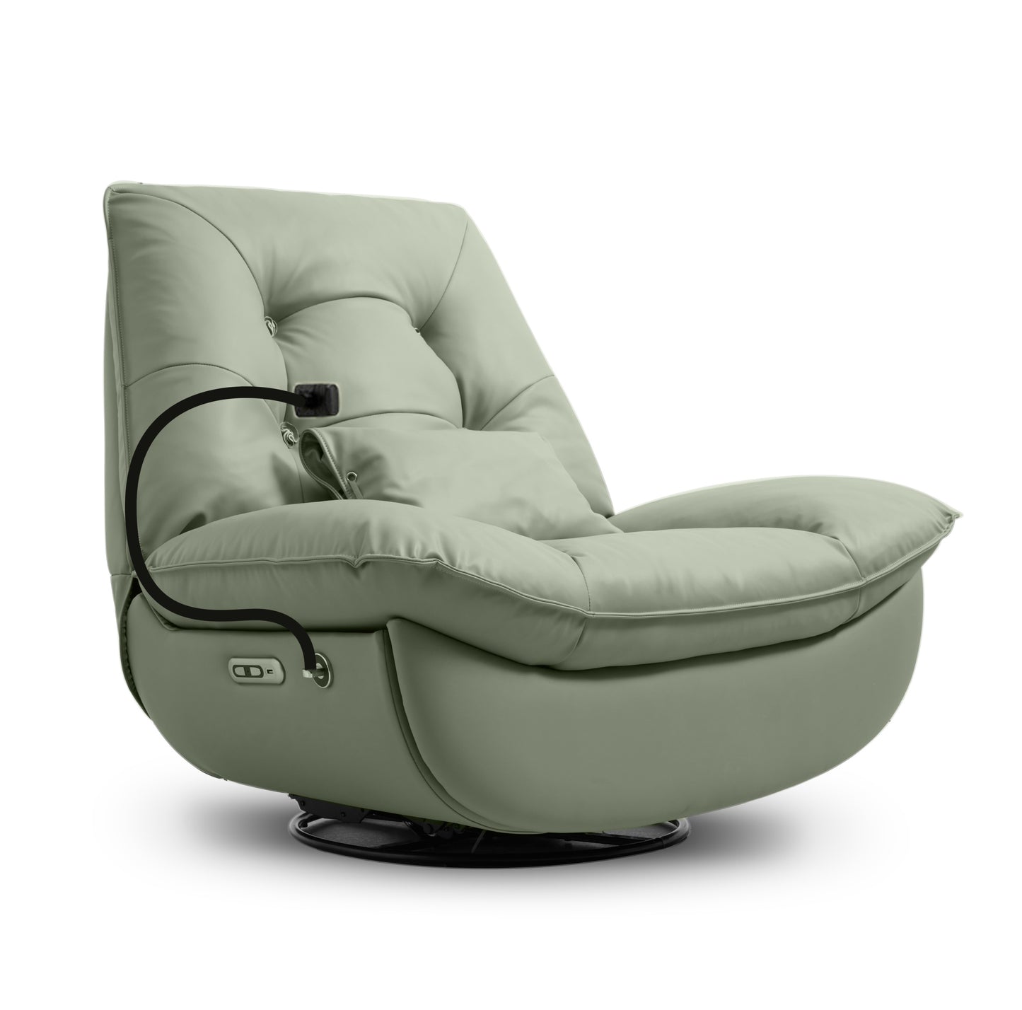 Echo Smart Multifunction Power Recliner - Green