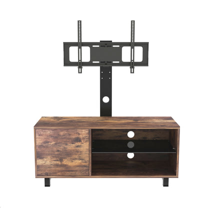 Muvi TV Stand Console - Rustic Brown