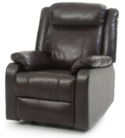 Mochi Rocker Recliner - Dark Brown