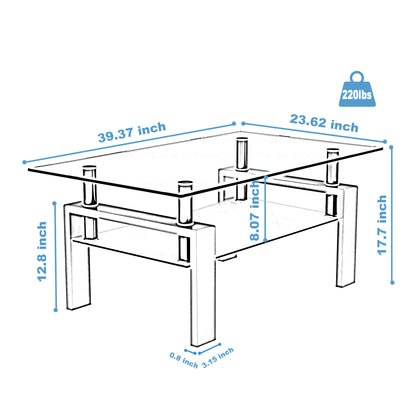 Nexus Coffee Table - White