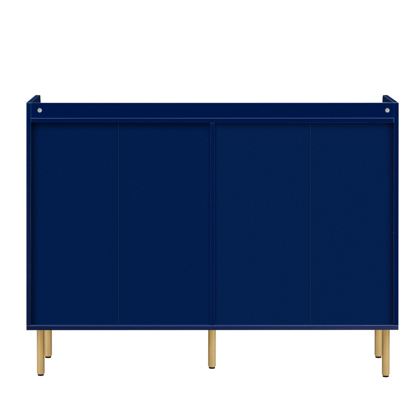 Melo Wooden Storage Cabinet - Navy Blue