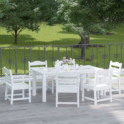 Erna Patio Dining Chair (Set of 2) - White