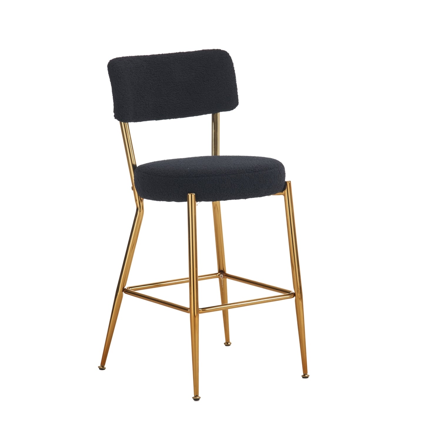 Atlas Island Comfort Bar Stool - Black Set of 2