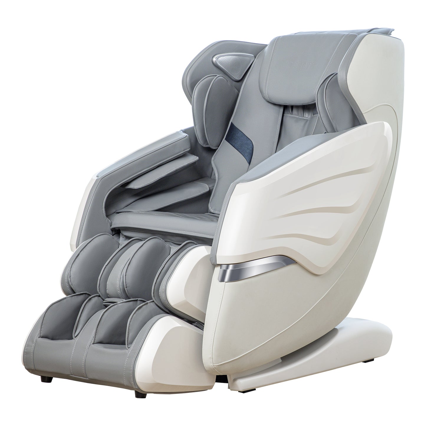 BOSSCARE GR8686 Full Body Massage Recliner with AI Voice - Gray