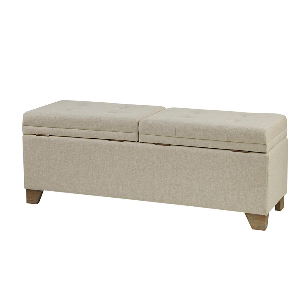 Madison Storage Bench - Natural