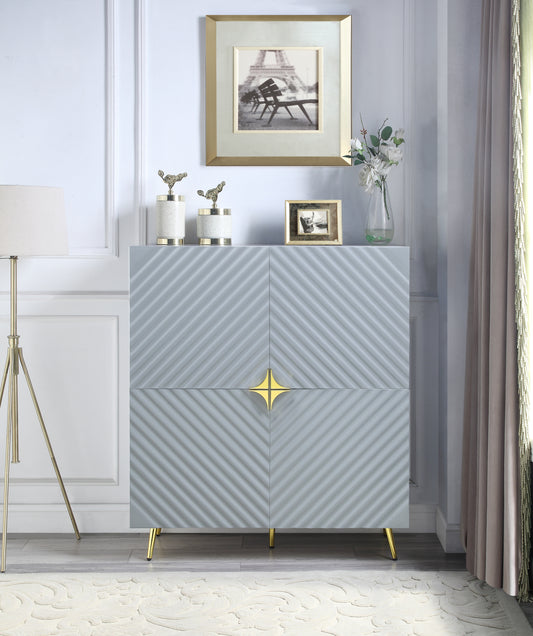 Gaines Accent Cabinet in Gray