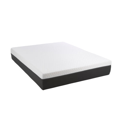 Zone Gel-Infused Reactive Memory Foam 12" Split Head Mattress - California King