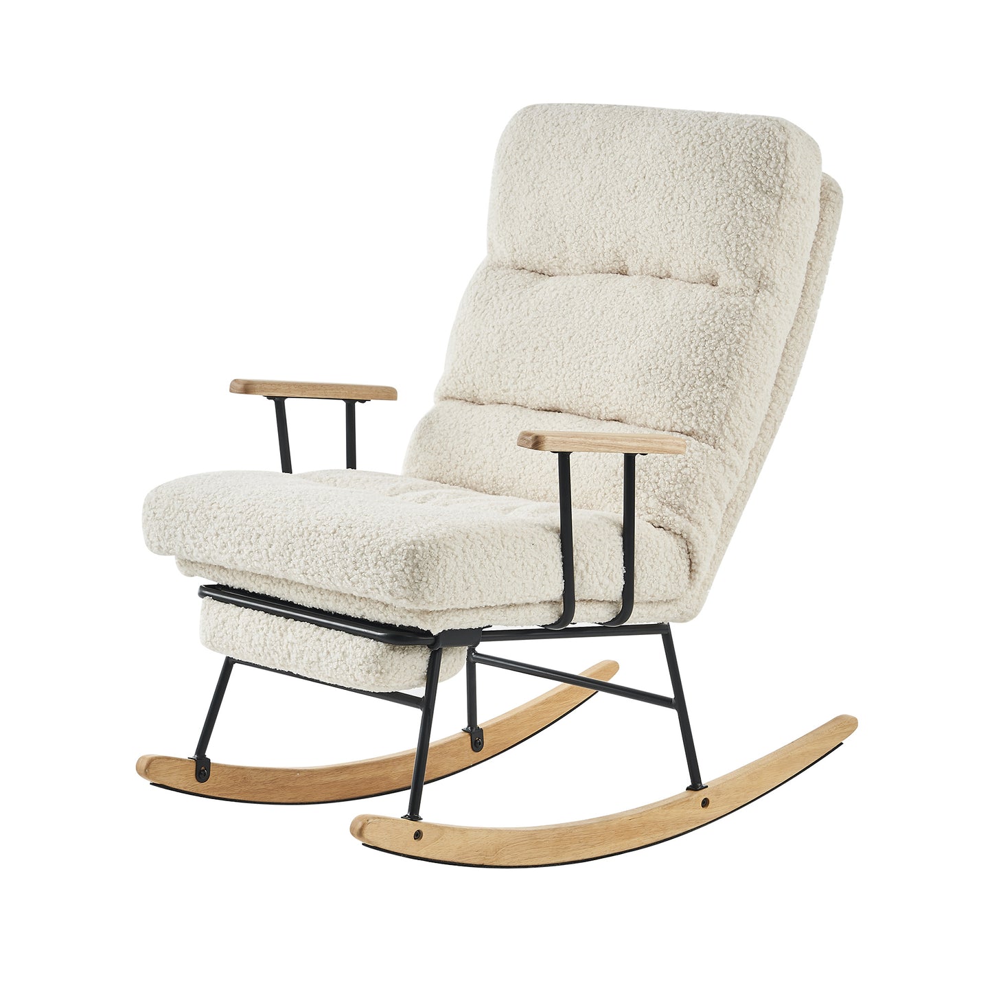 Cordova Gliding Rocking Chair - Beige