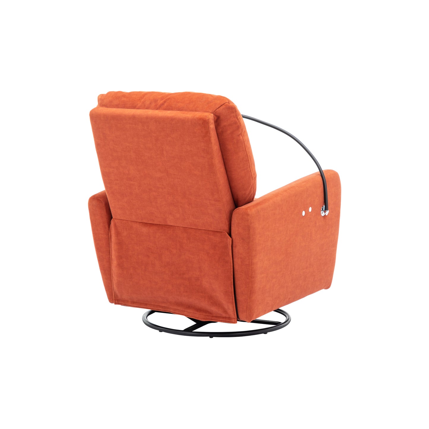 Dax Electric Rocking Motion Recliner - Orange