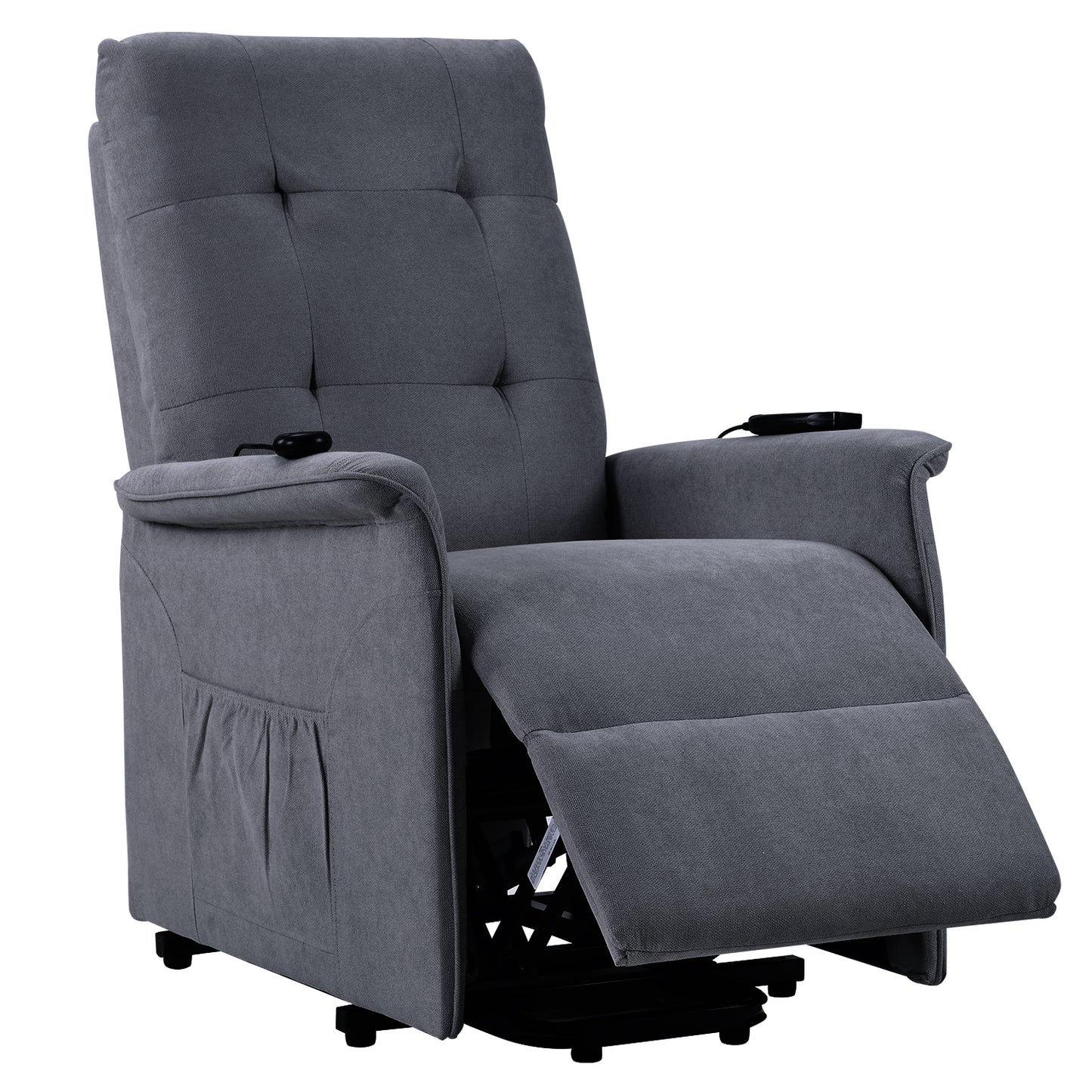 Grace Power Lift Recliner Chair - Dark Gray