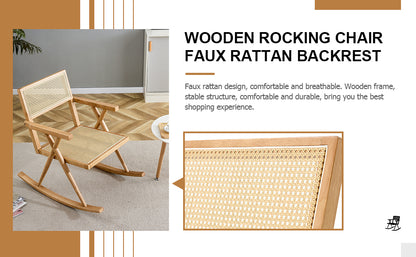 Droom RattanRocking Chair - Natural