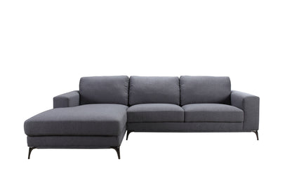 Carlo Sectional Sofa - Gray