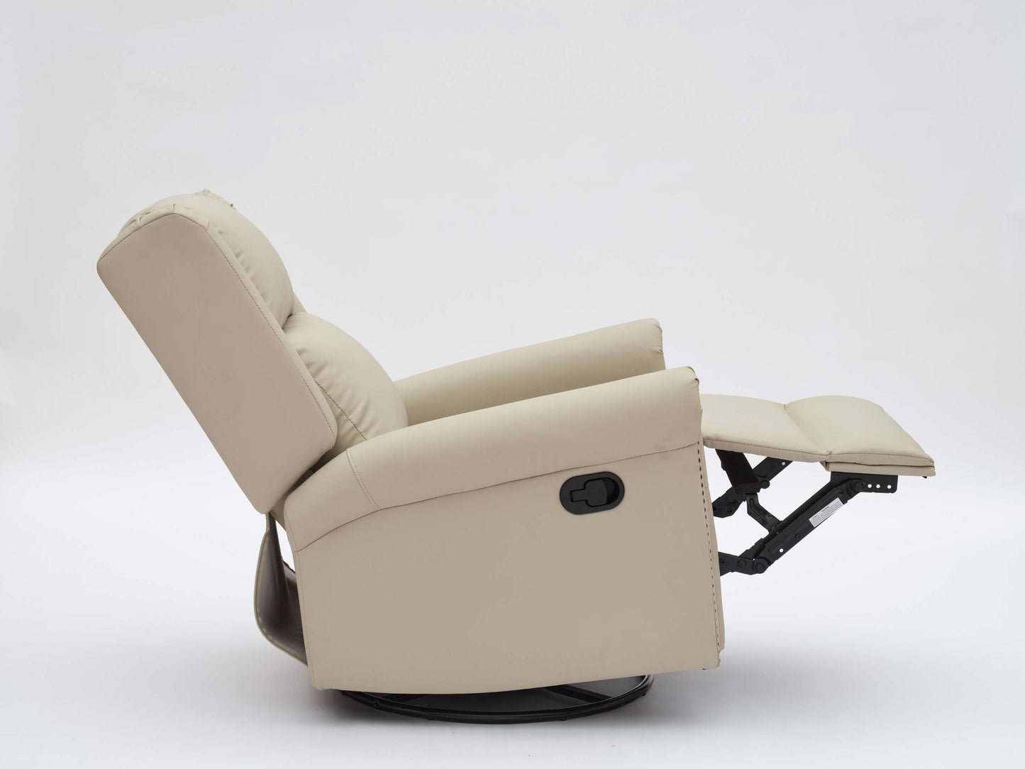 Daniela 360 Swivel Manual Recliner - Beige