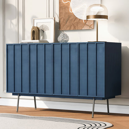 Coreen Storage Cabinet - Navy Blue