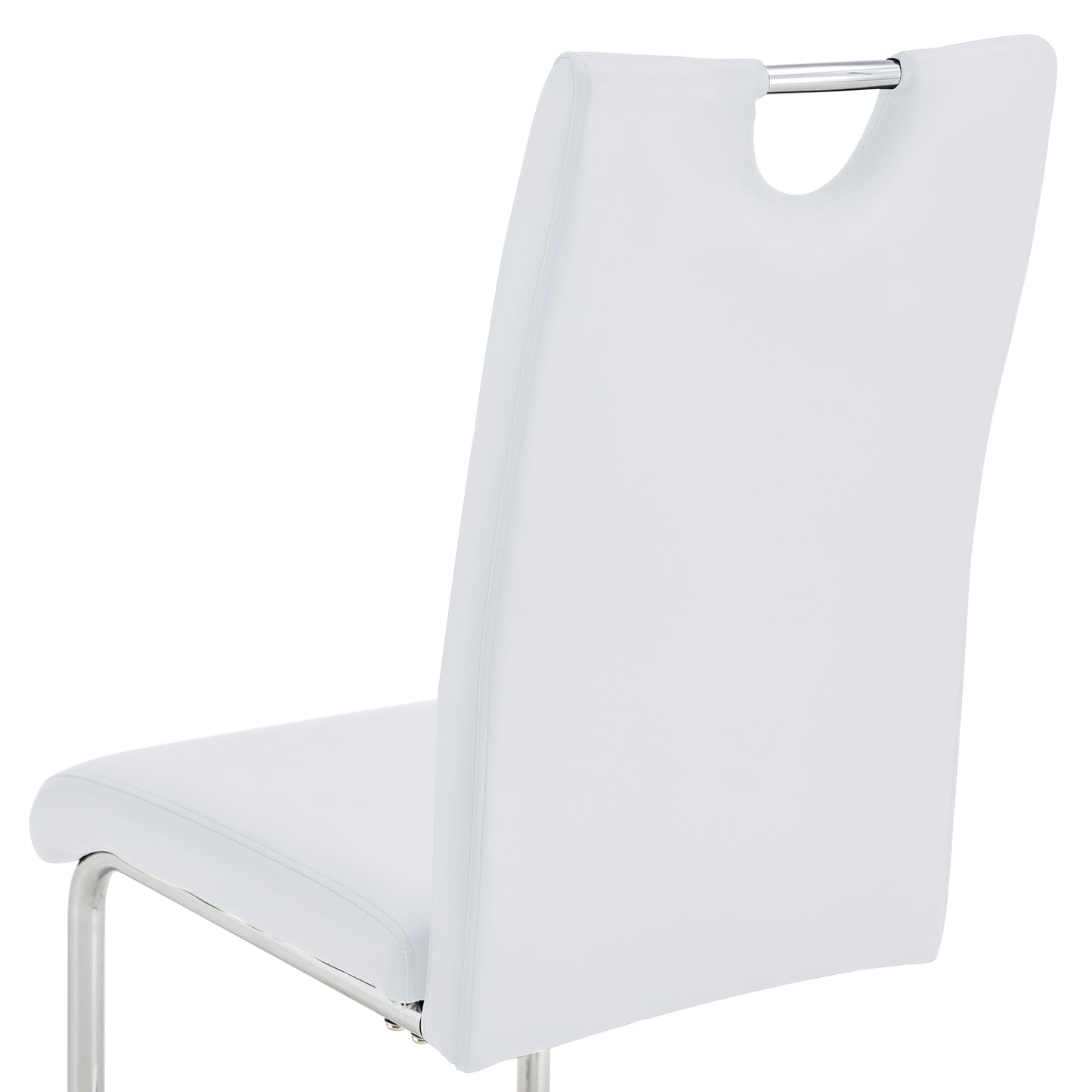 Huntington PU Dining Chairs (Set of 4) - White