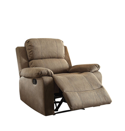 Bina Microfiber Recliner - Taupe