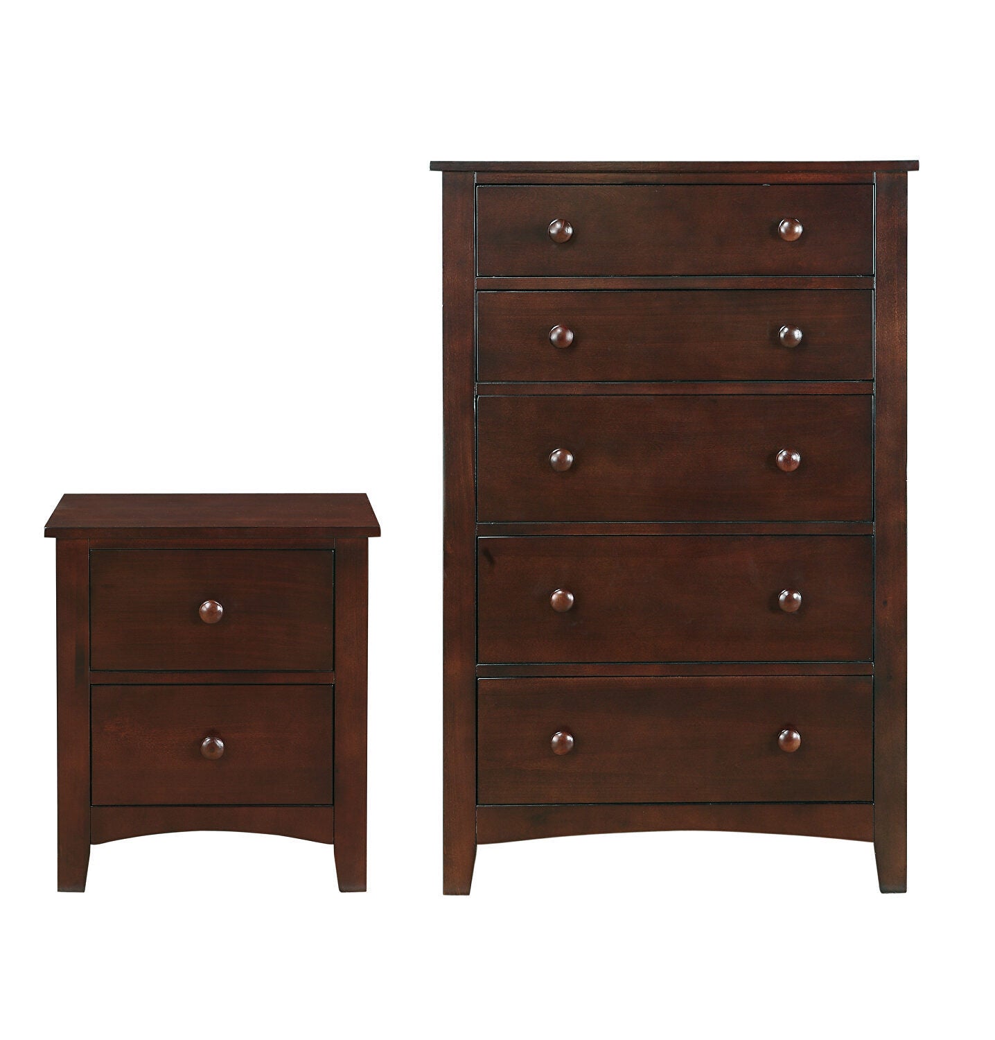 Milo Nightstand - Dark Oak