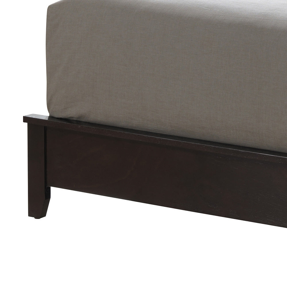 Primo Suffolk Queen Size Bed - Espresso