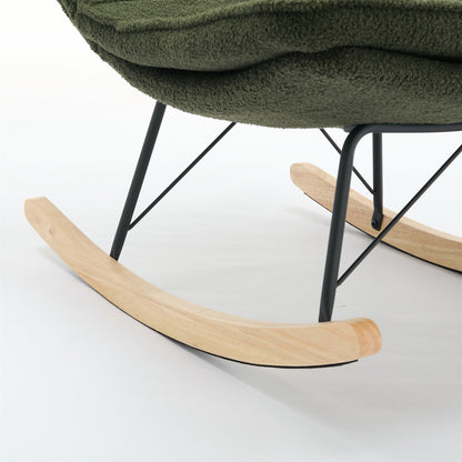 Lazy Rocking Chair - Dark Green