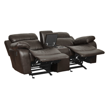 Taha Double Glider Reclining Love Seat