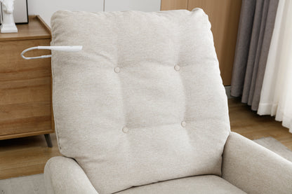 Vo 270 Degree Swivel Recliner Chairs - Cream