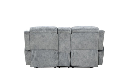 Mariana Fabric Loveseat w/Console (Motion)