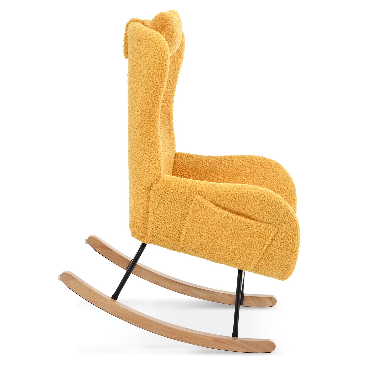 Anton Rocking Chair - Yellow