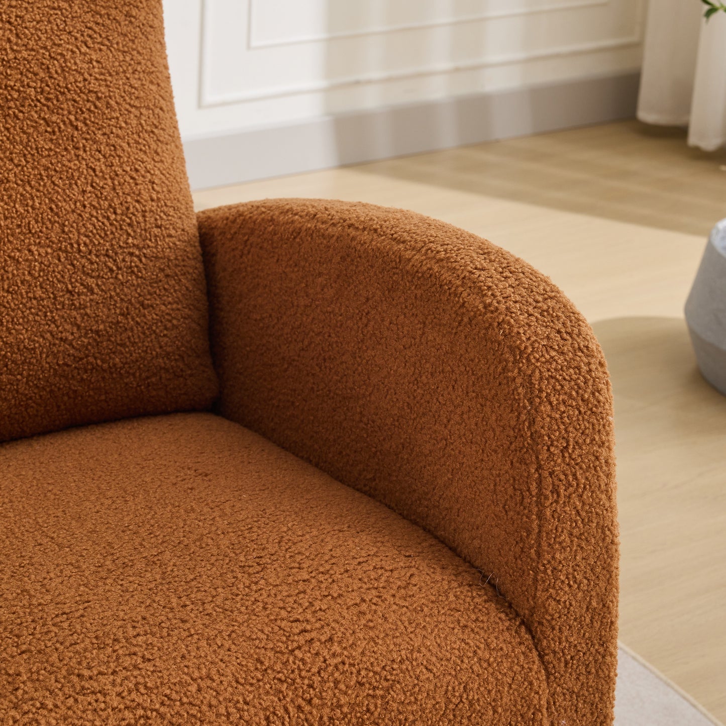 Lester Rocking Chair - Caramel