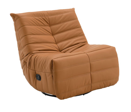 Talmon Glider Recliner w/Swivel - Orange