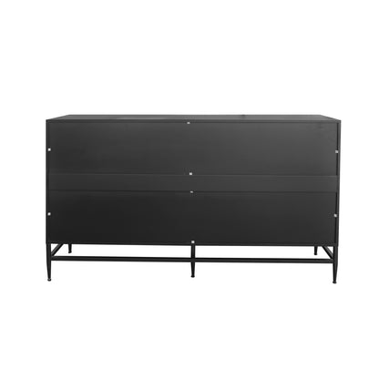 Tricia II Accent Wooden Cabinet - Black