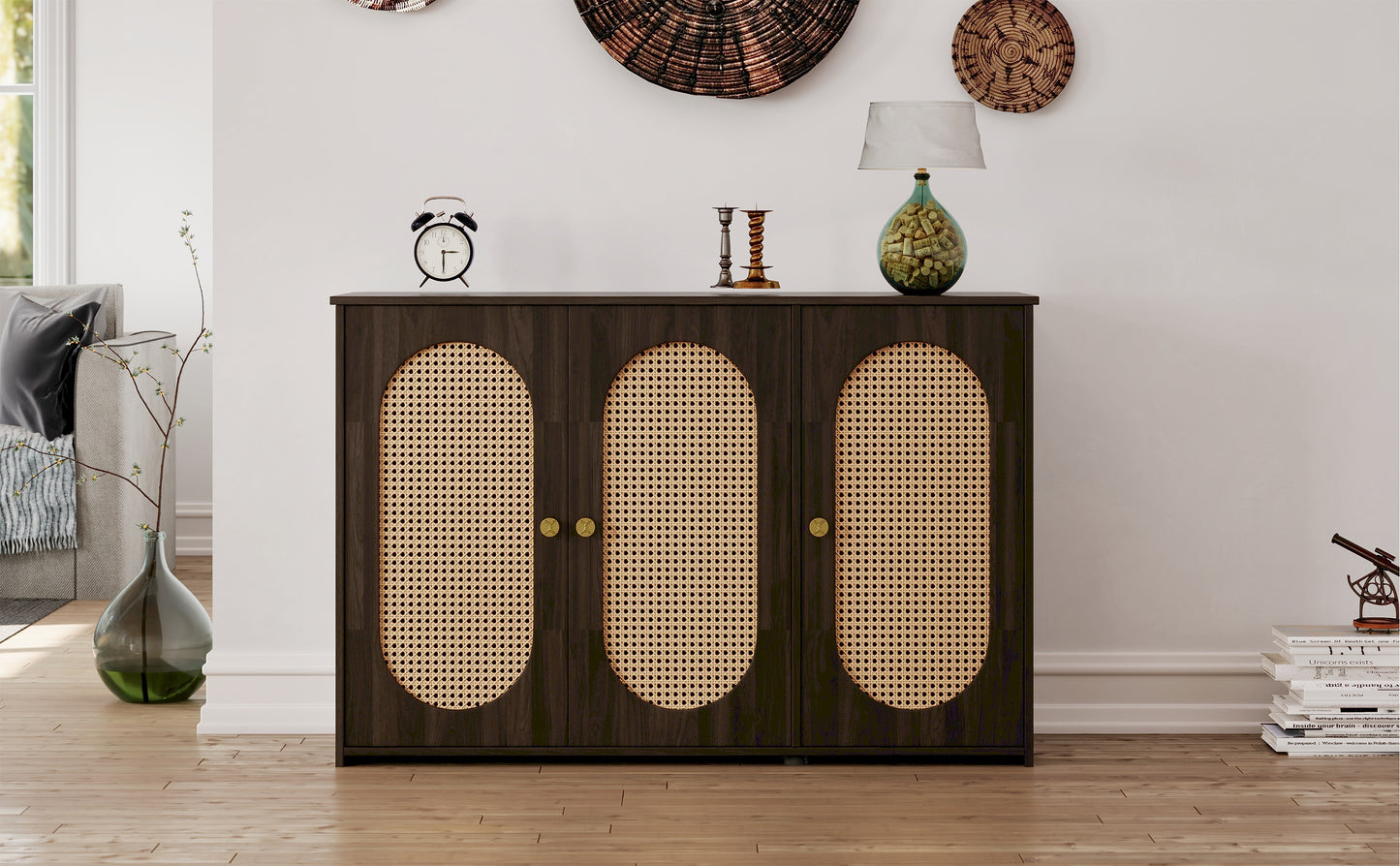 Obrien Sideboard Buffet - Brown