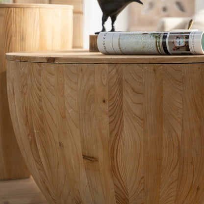 Vintage Bucket Style Coffee Table