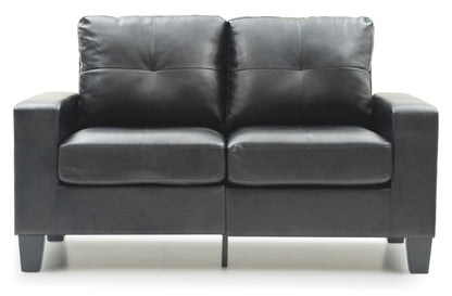 Newbury Modular Loveseat - Black