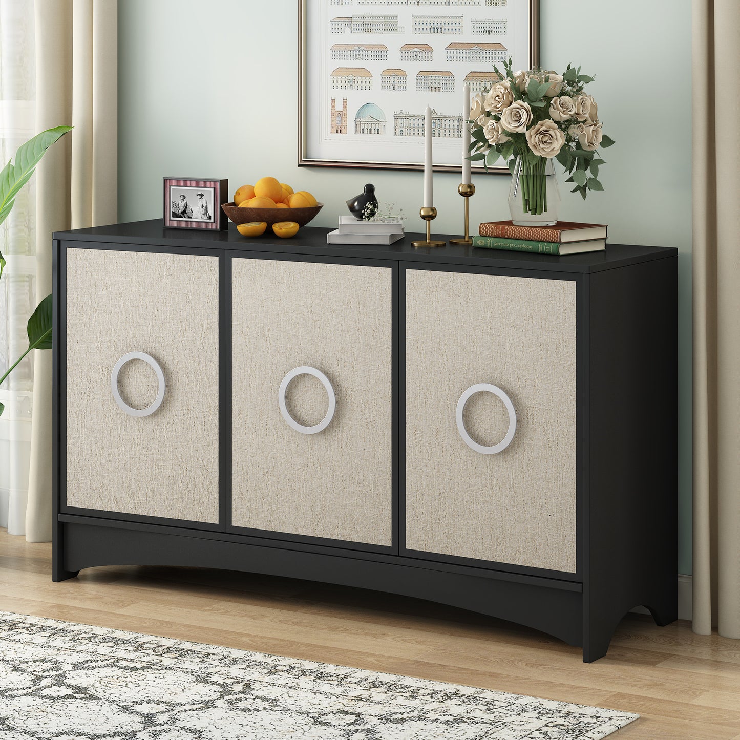 O Storage Cabinet - Beige