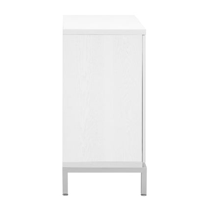 Gato Accent Storage Cabinet - White