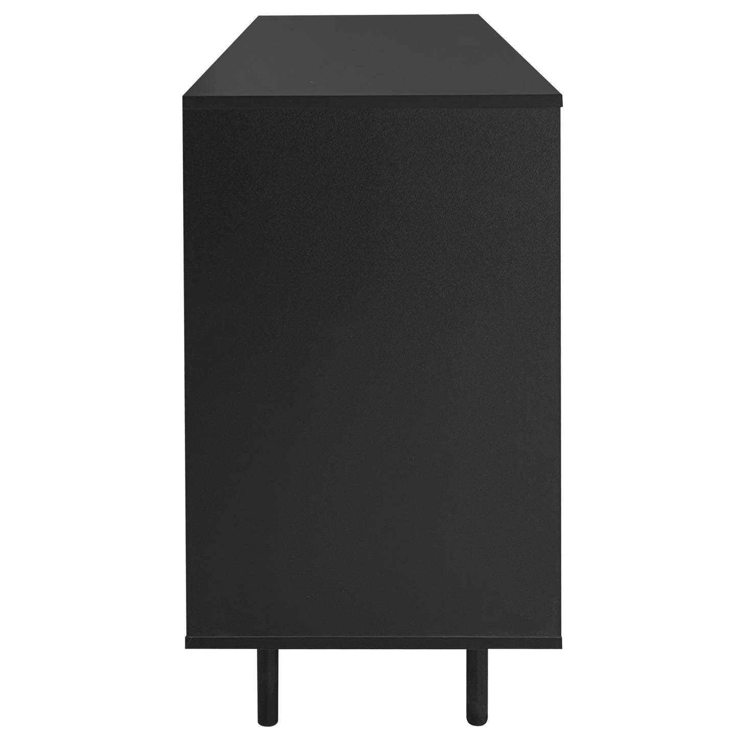 Noza Sideboard Buffet Cabinet - Black