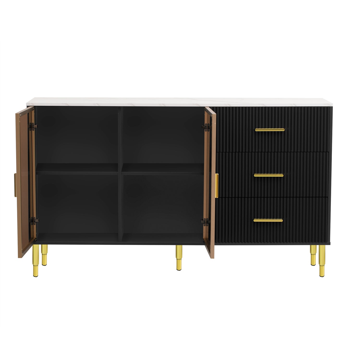 Finch Sideboard Buffet - Black