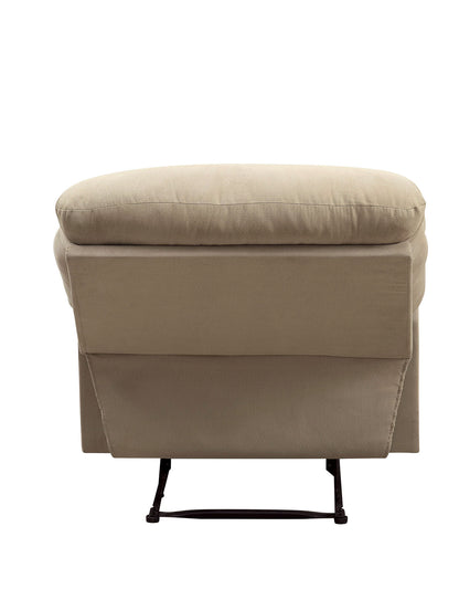 Arcadia Microfiber Recliner - Beige