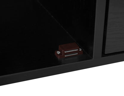 Keith Accent Storage Cabinet - Black