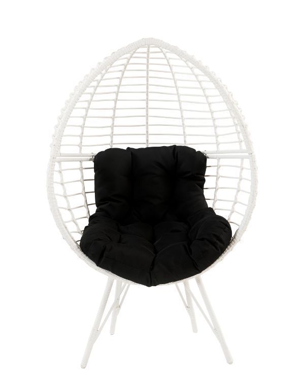 Galzed Patio Lounge Chair - Black