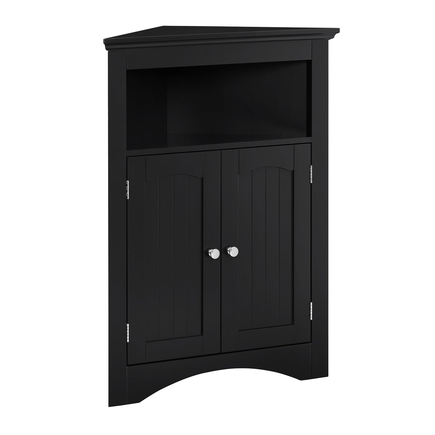 Carson II Corner Cabinet - Coffee