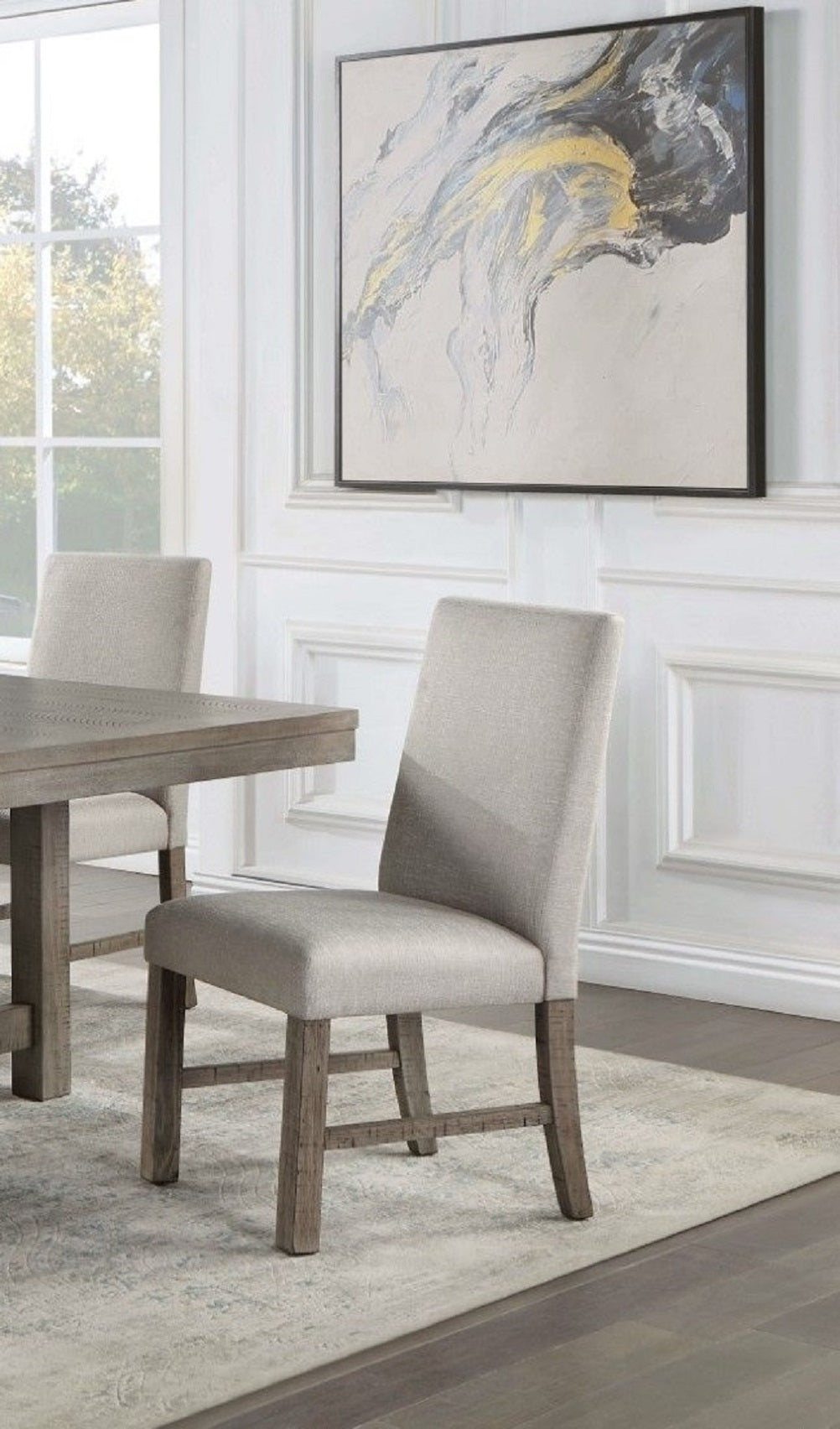 Terry Dining Chairs  (Set of 2) - Gray