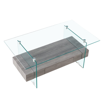 Float Tempered Glass Coffee Table