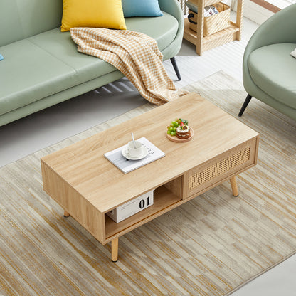 Artisanal Blend Coffee Table - Natural