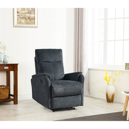 Brooks Power Recliner Chair with USB Charge port - Dark Gray