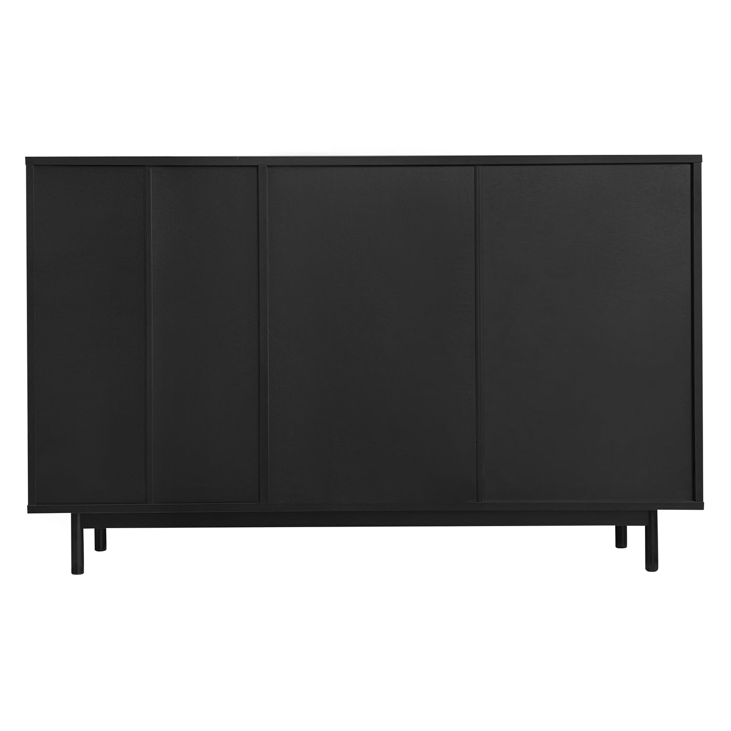 Noza Sideboard Buffet Cabinet - Black